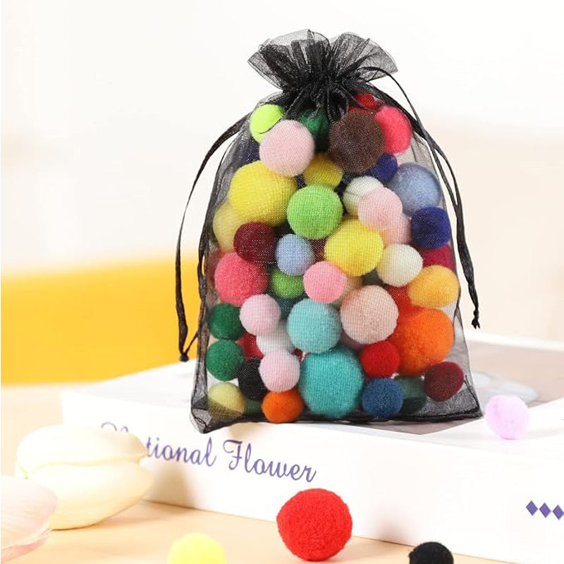 50PCS Organza Bags - 4x6 Inch Gift Pouches for Parties