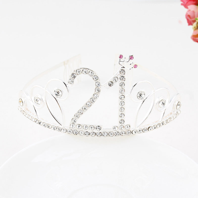 Diamond Crown Hair Clip - Multiple Colors