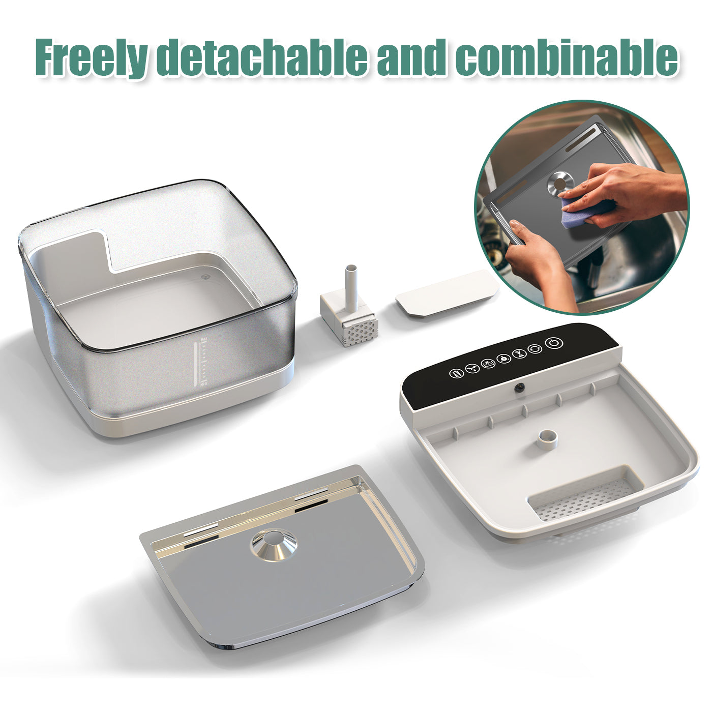 Pet Water Dispenser with Pump and Filter - Multiple Styles