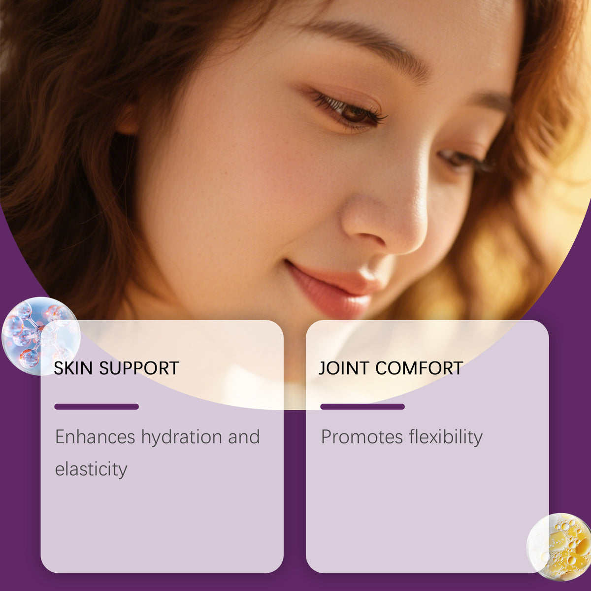 Collagen Softgels with Hyaluronic Acid and Vitamin C - 60 Softgels