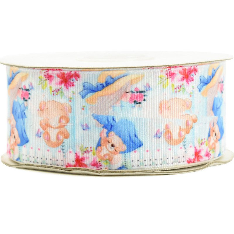Pet Shoe Accessories Ribbon with Cartoon Prints for Small Animals