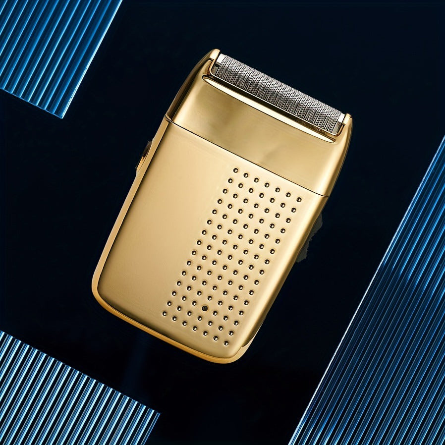 Rechargeable Compact Electric Shaver, Portable Travel Razor