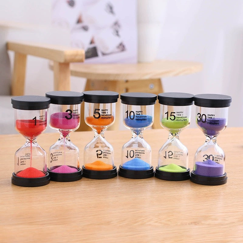 Quicksand Hourglass Bottle - Creative Glass Timer for Home Decor