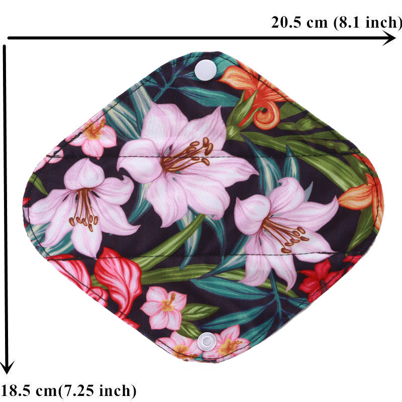 Washable Waterproof Sanitary Napkin Protector Mat - Reusable Feminine Care