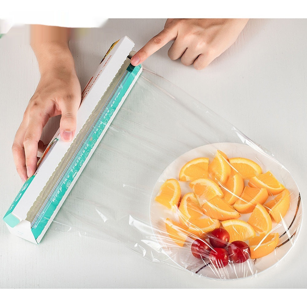 Degradable Household Plastic Wrap 30cm x 30m Food Safe Compostable Film