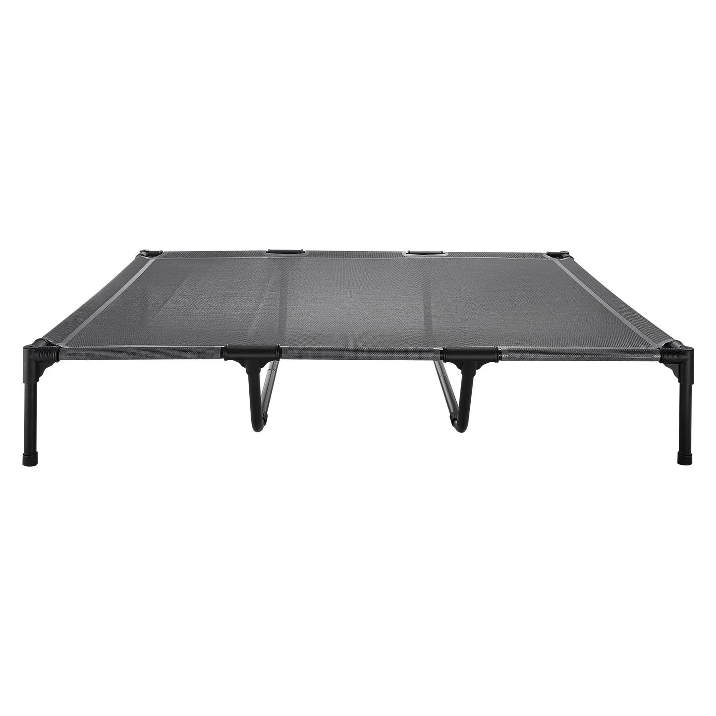 Large Elevated Dog Bed with Steel Frame & Breathable Mesh - Indoor & Outdoor