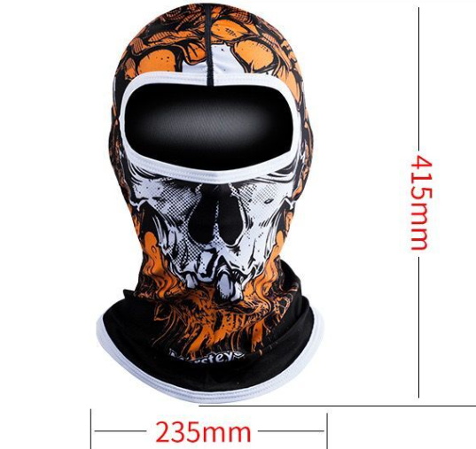 Ice Silk Head Cover Men’s Sunscreen Mask Outdoor Sport Face Mask