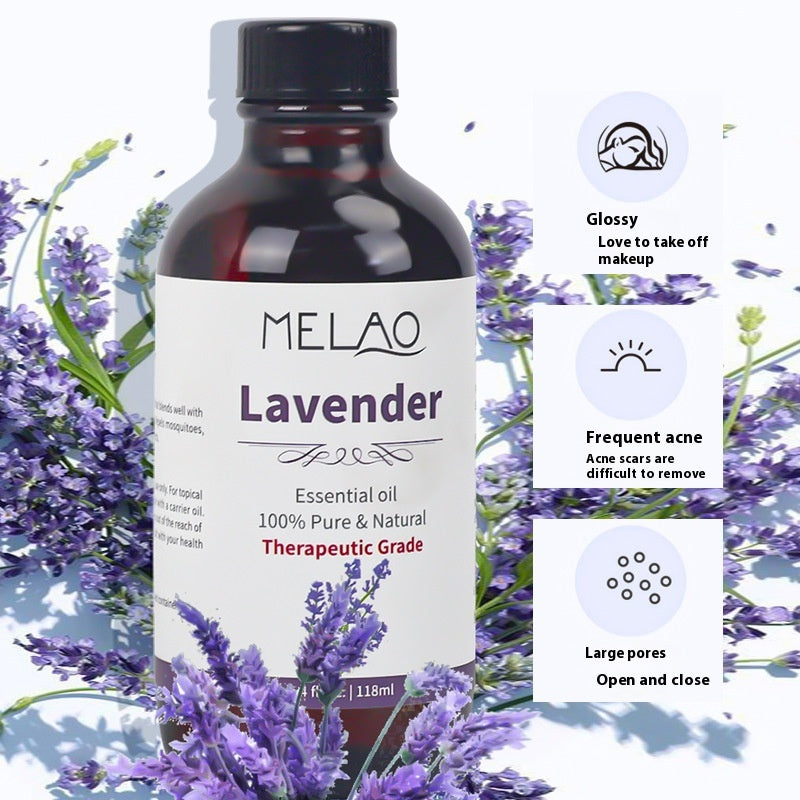 Lavender Essential Oil 118ml Hydrating Skin Care Oil for Spa & Beauty