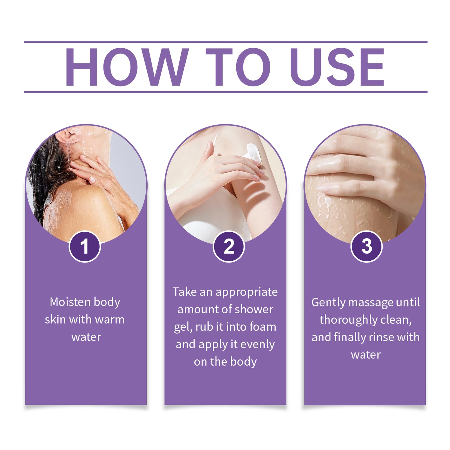 Lavender Moisturizing Body Wash - Soothing Skin Cleanser for Daily Use