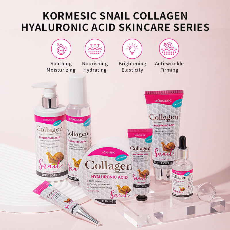 Facial Cleansing Milk with Collagen and Hyaluronic Acid - Gentle Skin Care 100g