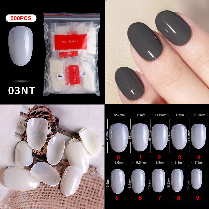French Pointed Non-Marking Ballet Nail Art Tools - Transparent