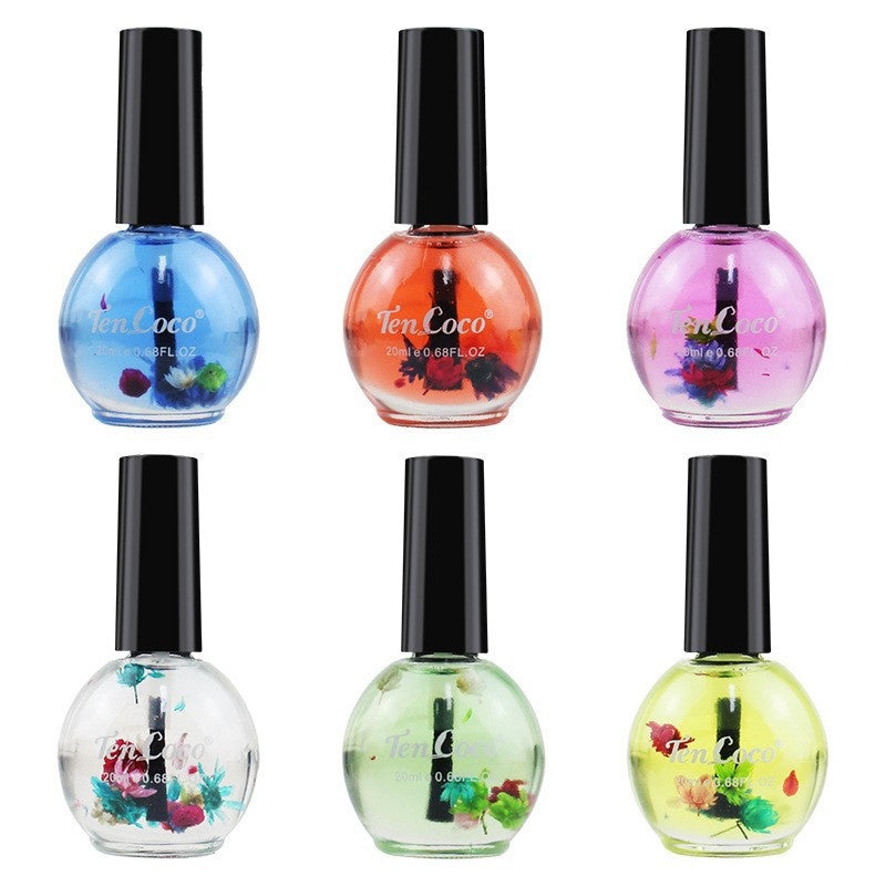 Nail Edge Treatment Oil for Cuticle Care and Softening - Multiple Colors
