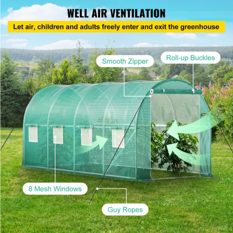 Pet Tent with Mesh Windows and Zippered Door - Portable Shelter for Outdoor Use