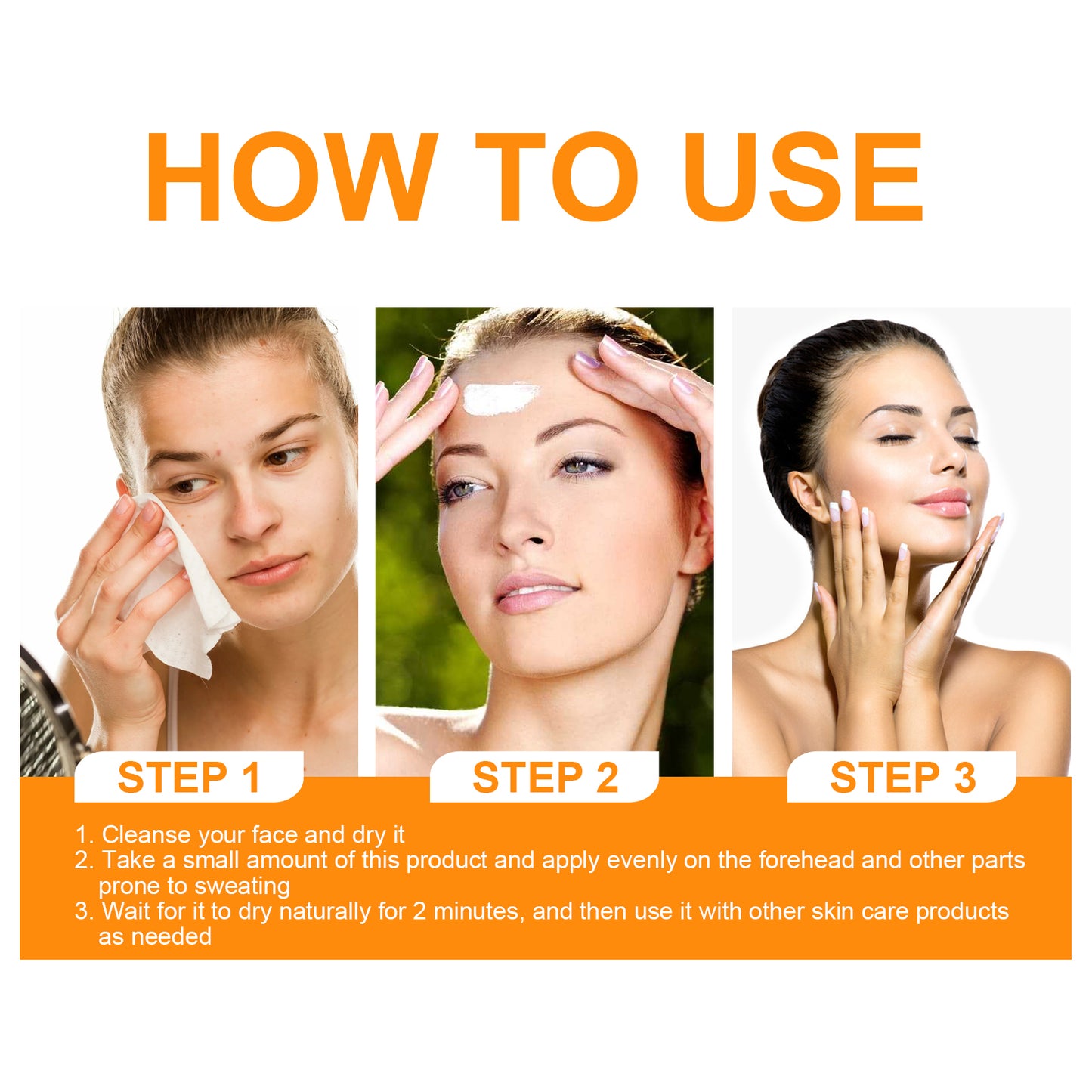 Facial Sweat-Absorbing Lotion with Niacinamide - Oil Control & Mattifying