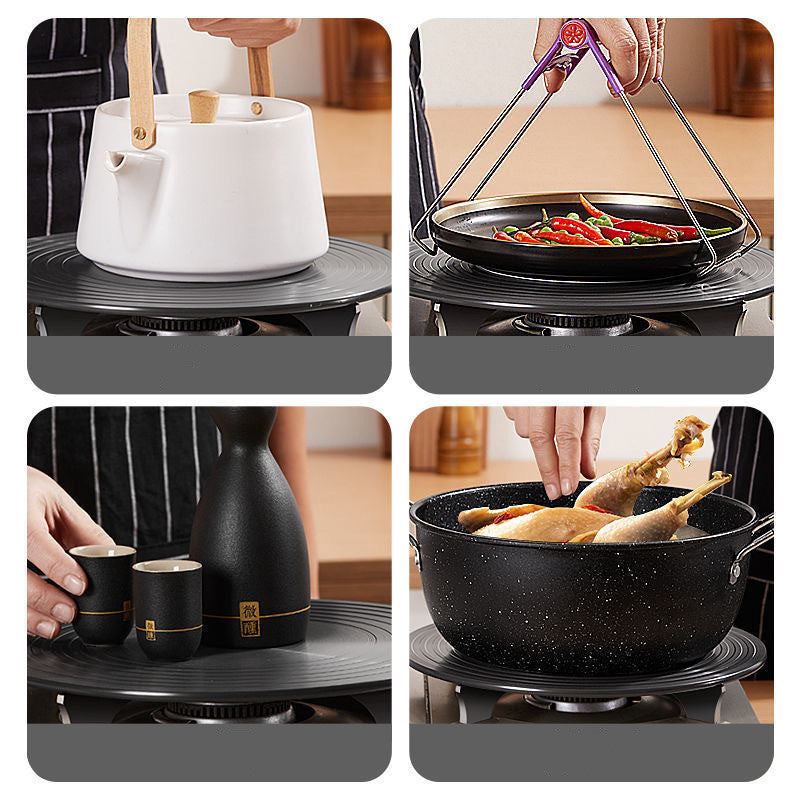 Heat Conduction Plate for Gas Stove - Thawing and Cooking Protection Sheet