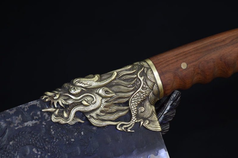 Flying Dragon Bone Slasher - Kitchen & Dining Weapon with Silver Finish