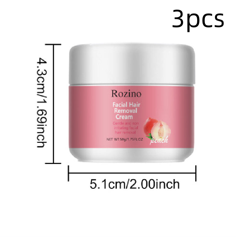 Mild Depilatory Cream for Gentle Lip Hair Removal - 50g, Multiple Quantities