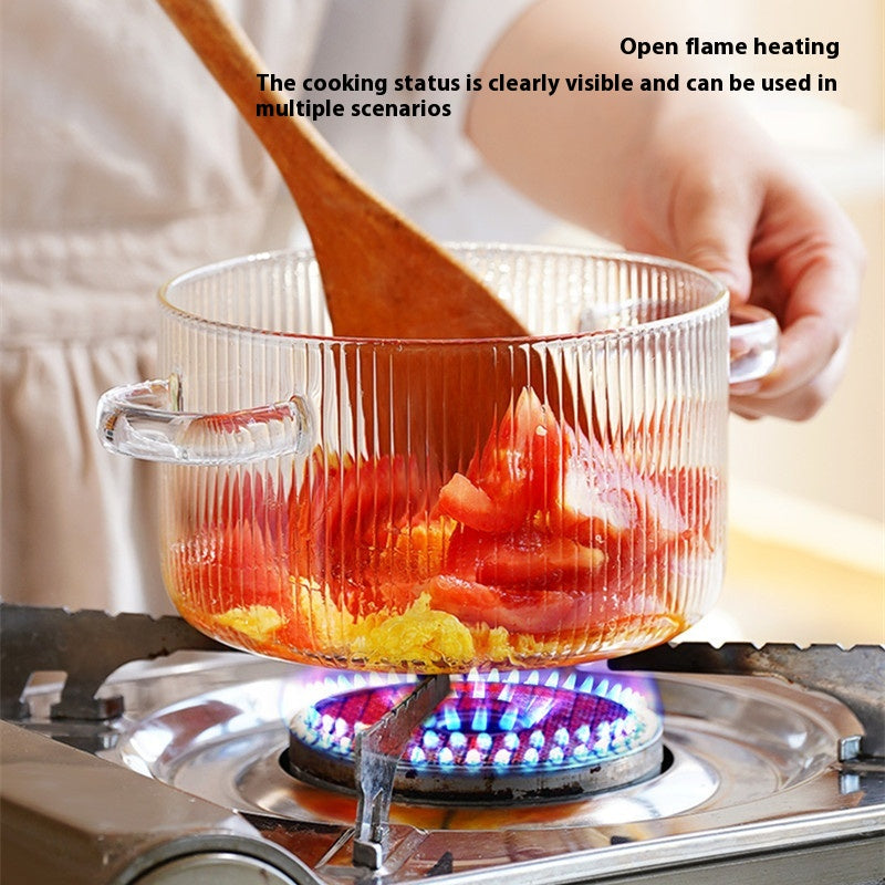 Cute Bear Glass Storage Pot - Household Kitchen Organizer 1350ML-1800ML