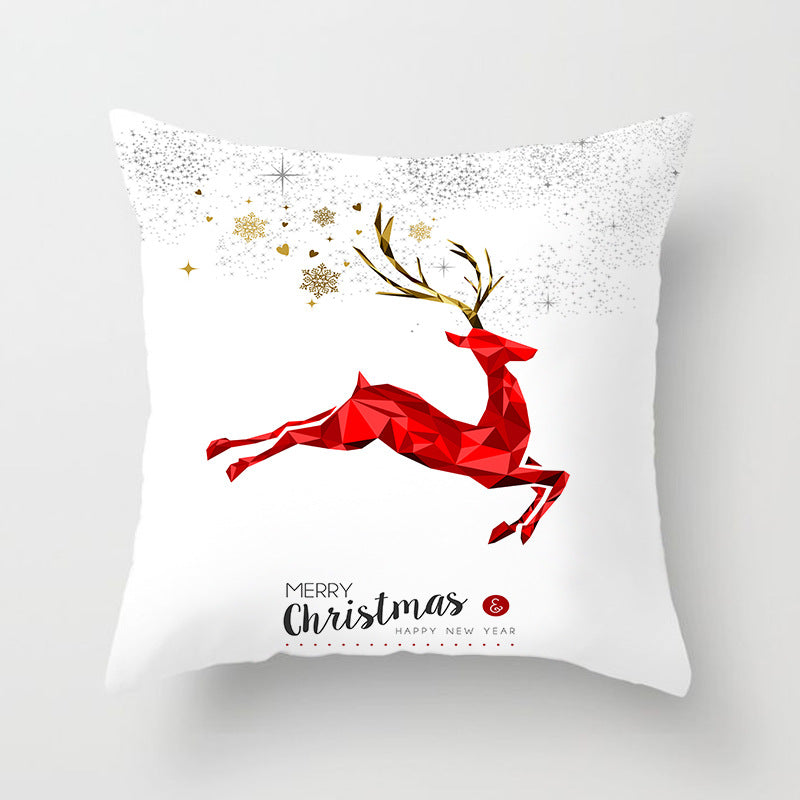 Christmas Pillow Cover - Modern Minimalist Sofa Cushion Case 45x45cm