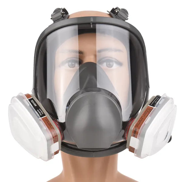 Reusable Full Face Respirator Mask 16-in-1 Organic Vapor Gas Cover for Painting & Welding
