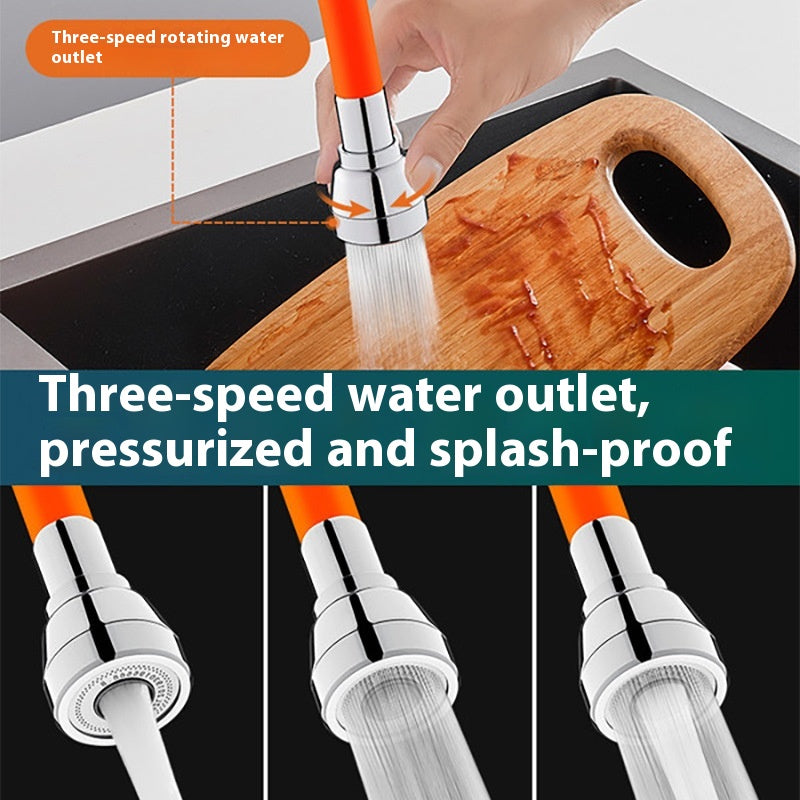 Multifunctional Universal Faucet Sprinkler with ABS Plastic Head – Garden & Home Use