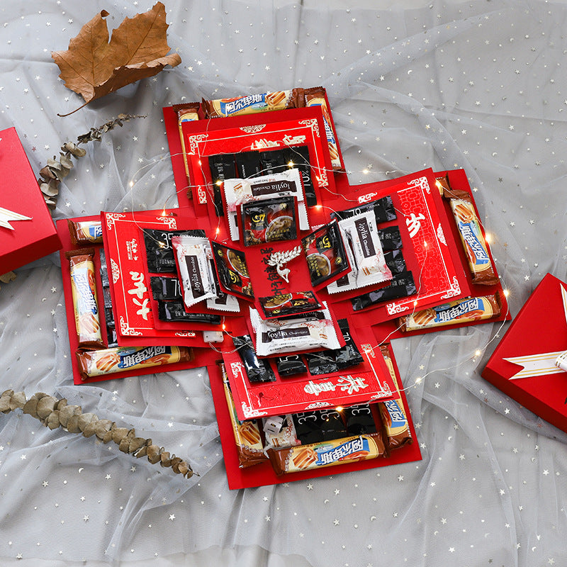 DIY Five-Layer Explosion Gift Box for Creative Party Decor