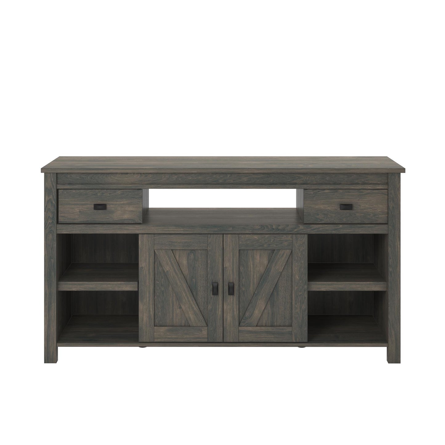 Farmington TV Stand for TVs Up to 60" - Oak Finish