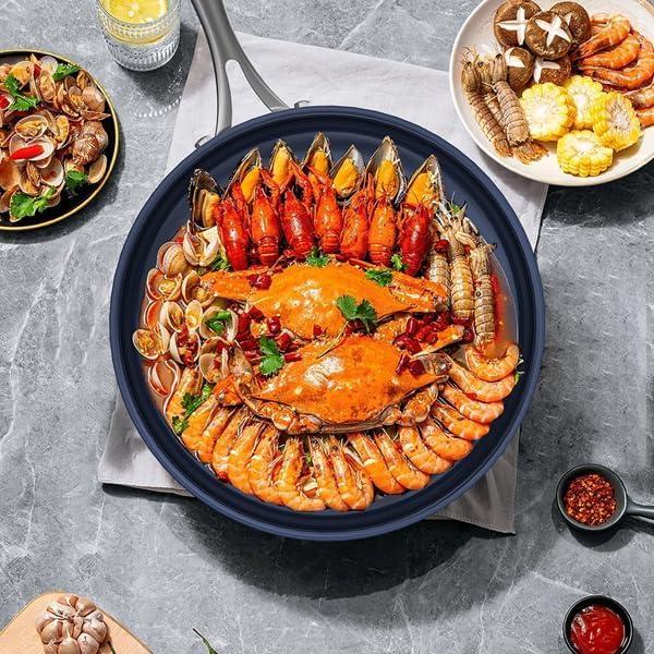 10-Inch Titanium Non-Stick Frying Pan - Dishwasher & Oven Safe