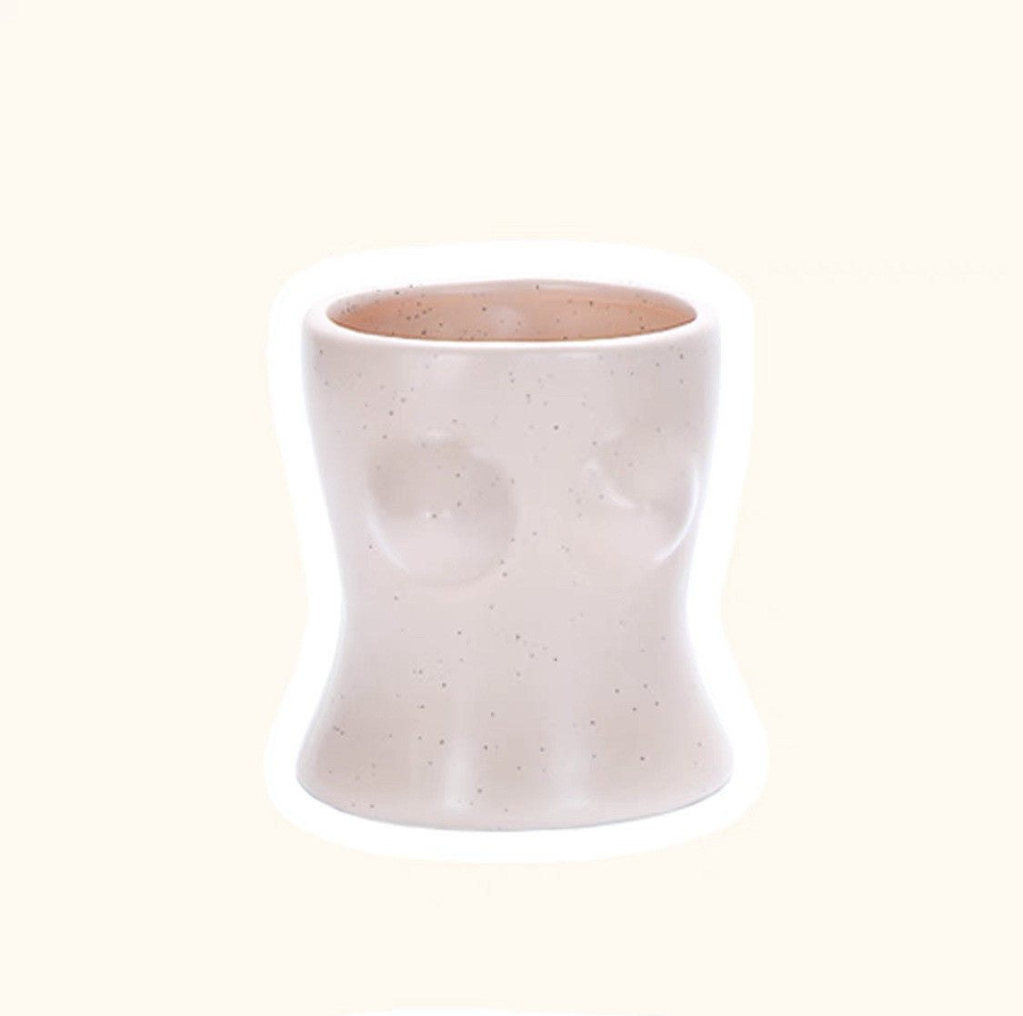 Creative Human Body Ceramic Vase - Decorative Sculpture