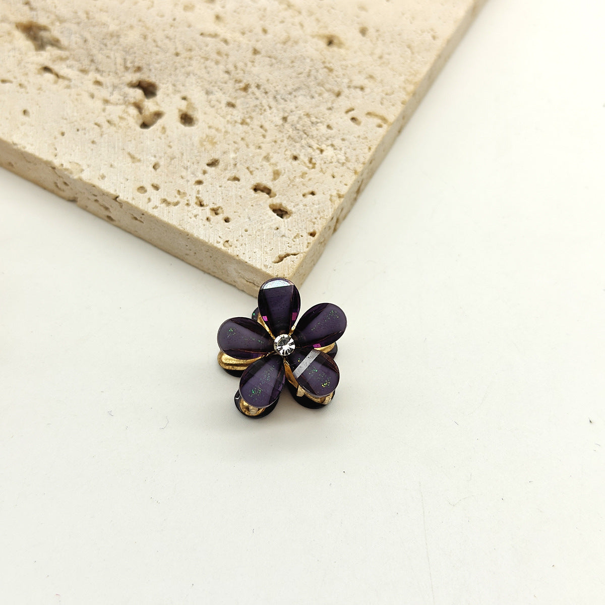 Mini Flower Hair Accessories Set for Women - Colorful Hair Pins & Clips