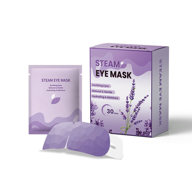 Self-Heating Blackout Eye Mask for Relaxation and Sleep - Hot Compress