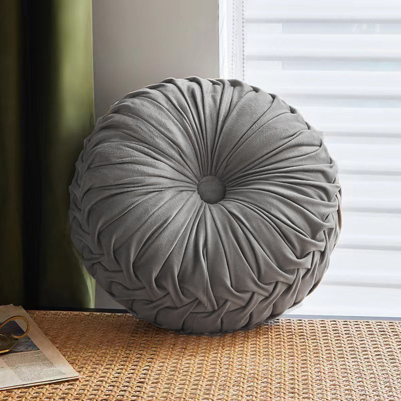 Solid Color Velvet Throw Pillow Cover 38x38cm Sofa Cushion Home Decor