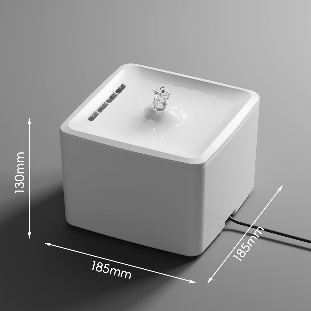 Large Capacity Silent Pet Drinking Fountain 3800ML USB Water Dispenser for Kittens & Puppies