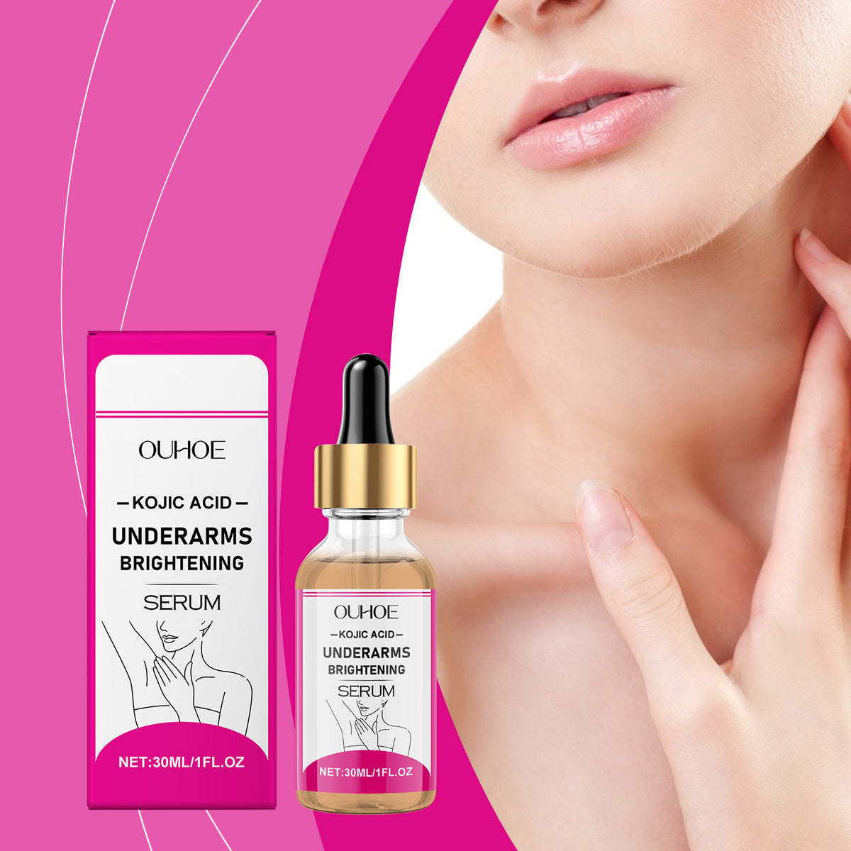 Mild Ingredients Brightening Skin Smooth Rejuvenation Moisturizing