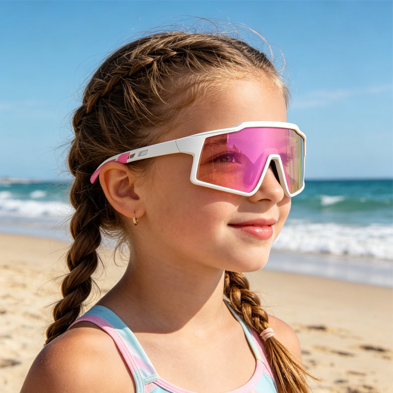 Children's Polarized Cycling Glasses - Windproof Goggles for Teens