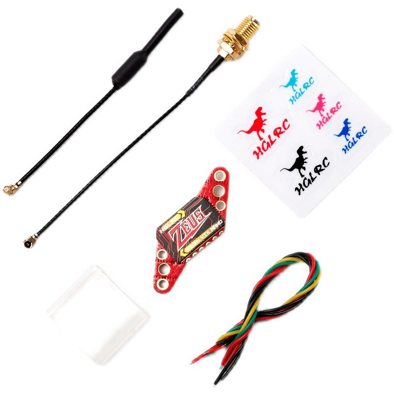 Aircraft Model Microphone Transmission System with Red Color