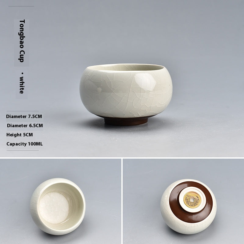Ceramic Tea Cup Set for Household, Kitchen & Tea Drinking - Multiple Variants