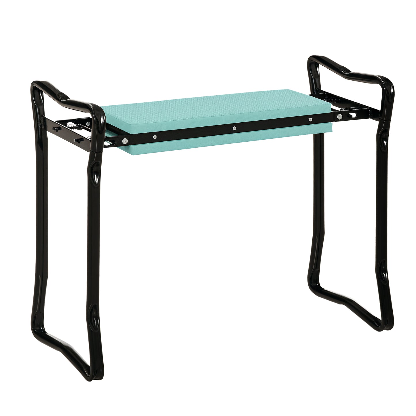 Garden Kneeler and Seat Bench - Foldable Padded Garden Stool in Green