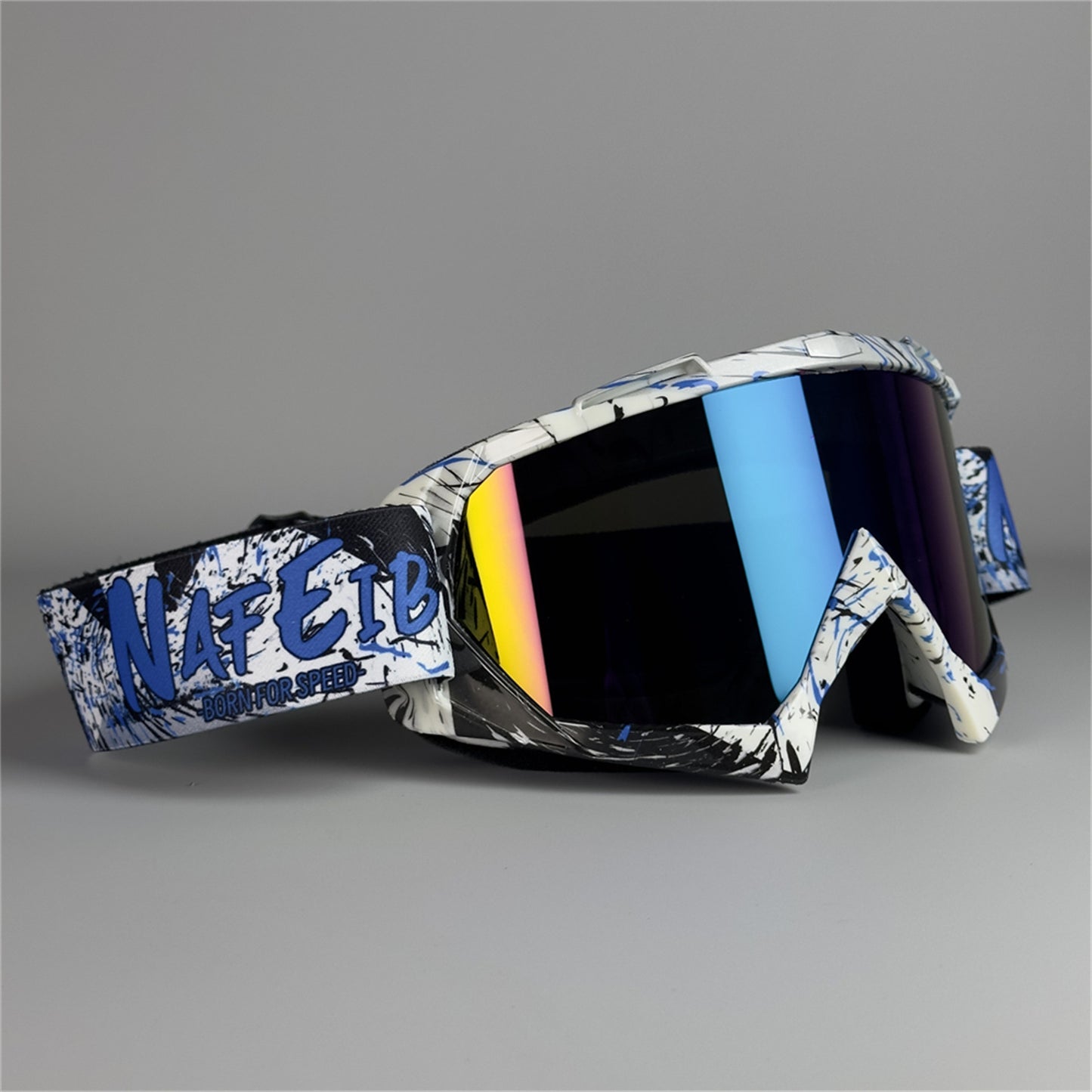Off-Road Motorcycle Goggles - Full Rim TPU Frame