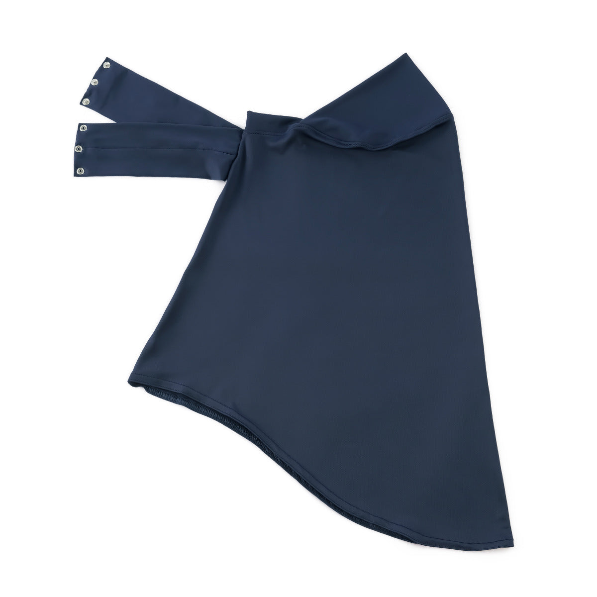 Women's Linen Headscarf with Chin Closure