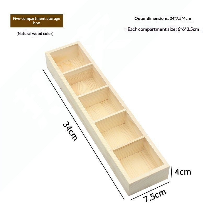 Multi-Layer Solid Wood Display Rack with Step Style for Home & Office Storage