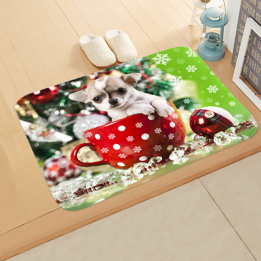 Non-slip Absorbent Carpet Floor Mat for Bedroom Bathroom Home - 40x60cm