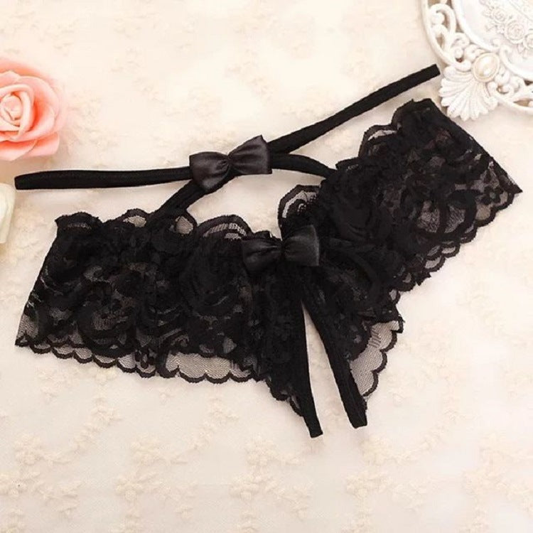 Women's Lace Underwear Shorts - Seamless Comfort & Elegant Design
