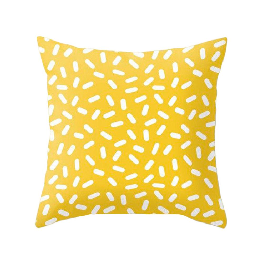 Northern Europe Style Geometric Plush Cushion Cover 45x45cm Home Decor