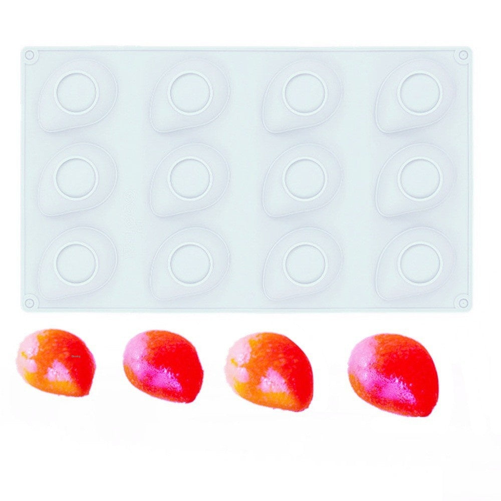 Silicone Fruit Candle Mold for Baking and Crafting - Assorted Shapes & Sizes