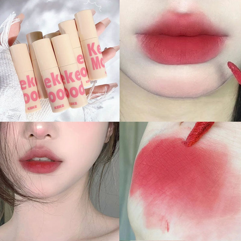 Velvet Lip Gloss - Matte Finish, Long-lasting, Nonstick Lip Makeup