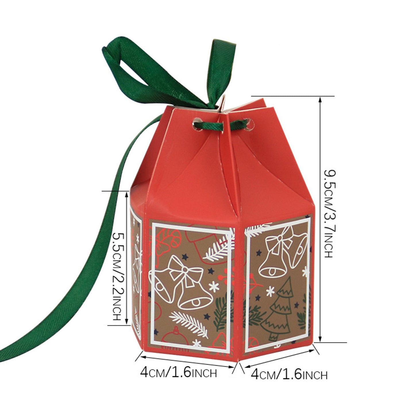 20 Christmas Gift Boxes - Holiday Party Supplies