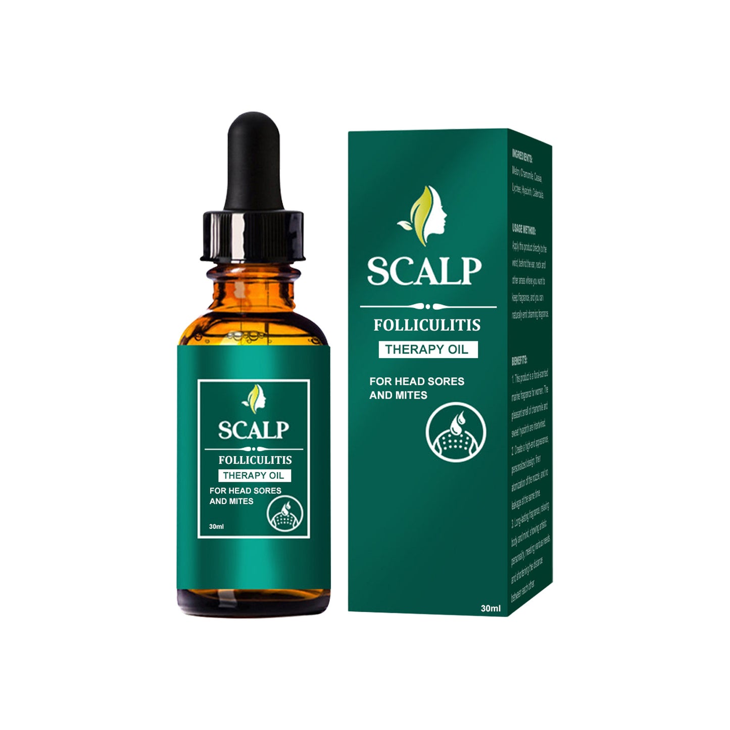 Scalp Deep Cleansing Recovery Oil - Hair & Skin Care Essential Oil 30ml