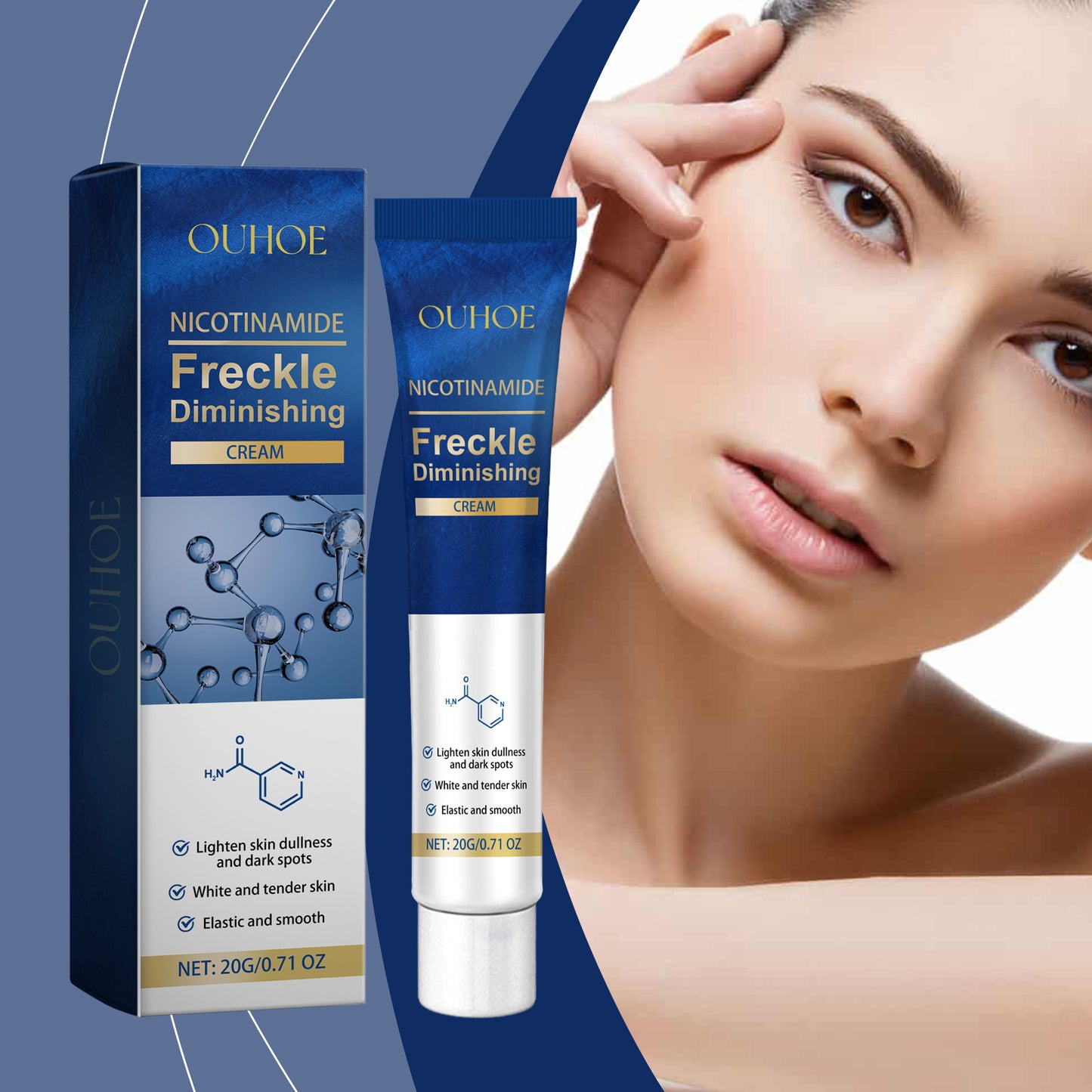 Dark Spot Correcting Face Cream - Niacinamide & Glutathione Skin Brightener