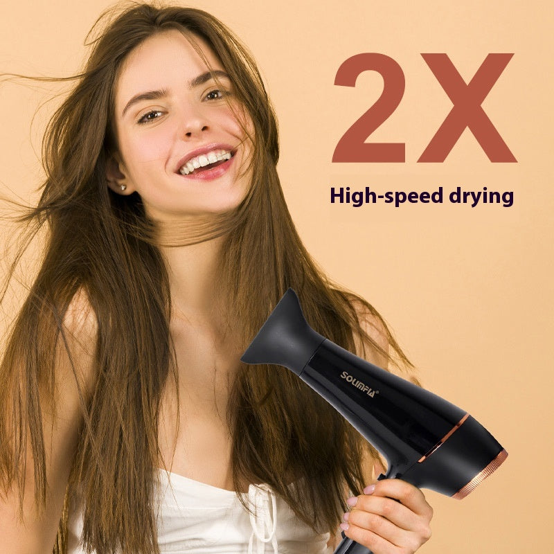 High Power Electric Hair Dryer with 5-Speed Air Temperature and Negative Ion